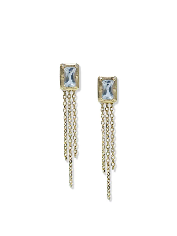 Cléo Carré Fringe Studs