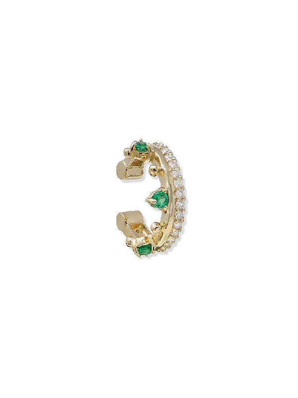 Cléo Pavé Crown Ear Cuff