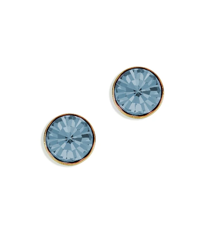 Demi Studs in Smoked Sapphire