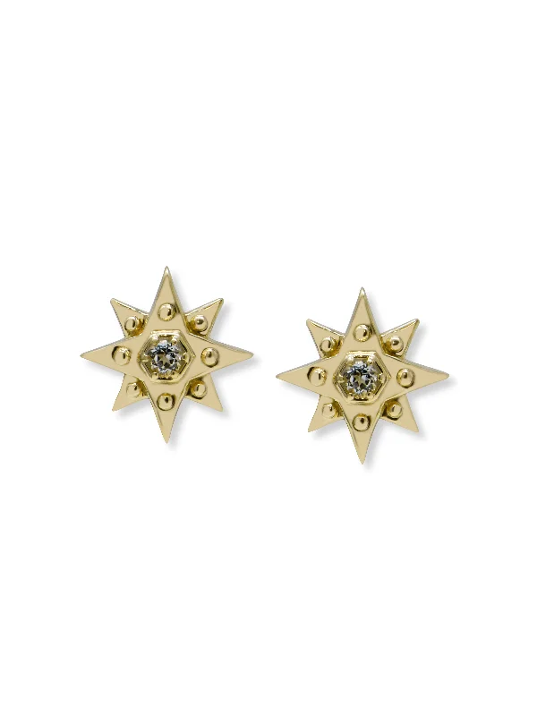 Jac+Jo Icon Vintage Star Earrings