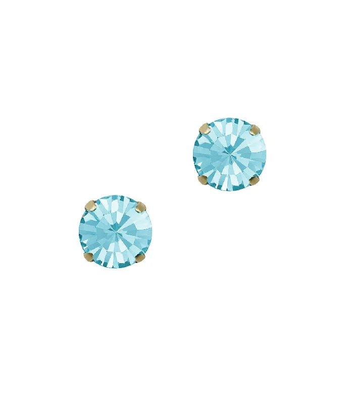 Kaylee Studs in Aqua