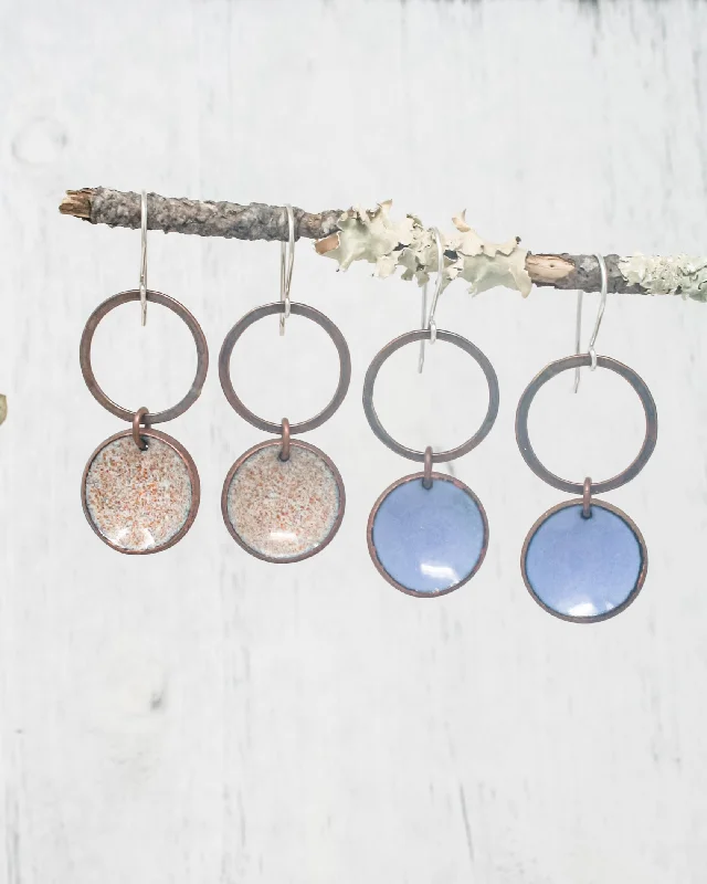 Revolve Patina Medium Penny earrings [made to order]