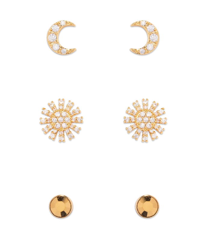 Soleil Stud Trio Set