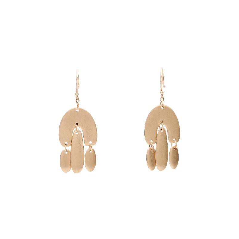 TenThousandThings 10k Mini Chandelier Earrings