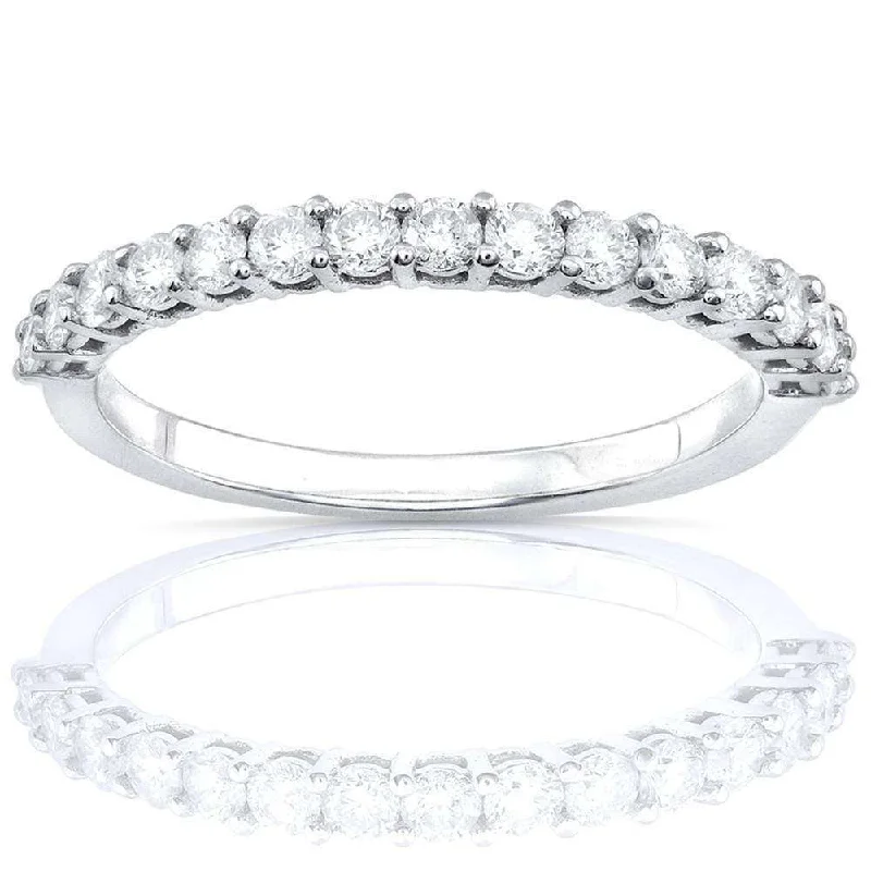 1/2ct TDW Semi-Eternity Diamond Band