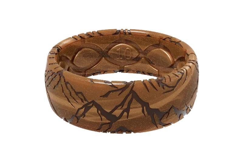 Original 3D Etched - Range Copper Ring