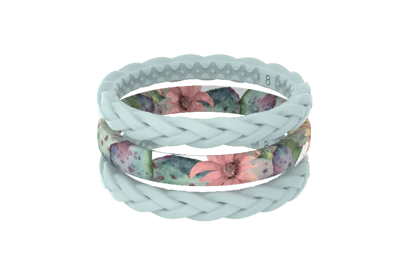 Cactus Bloom - Stackable Ring