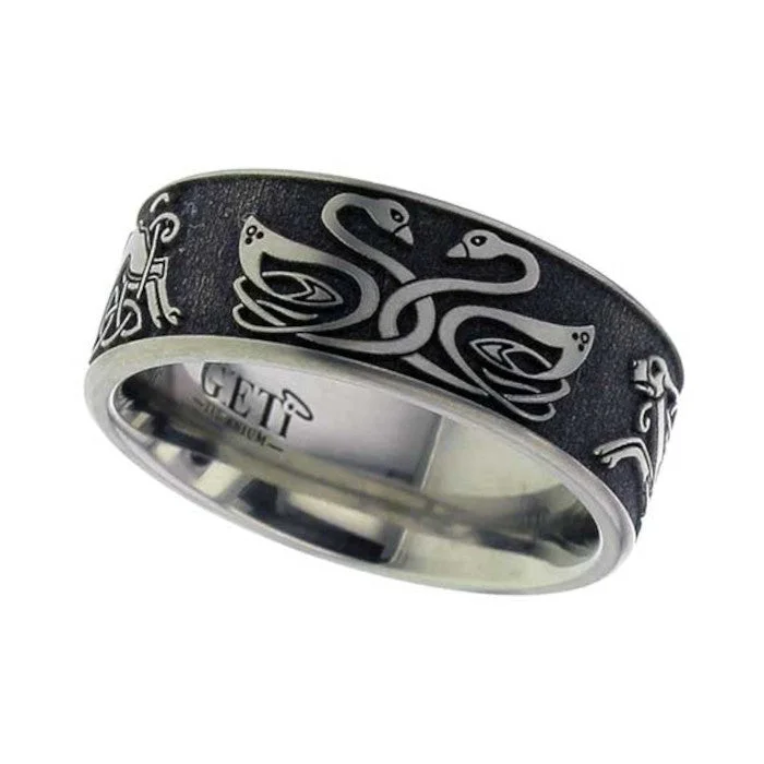 Celtic Titanium Ring - 2226-CDS