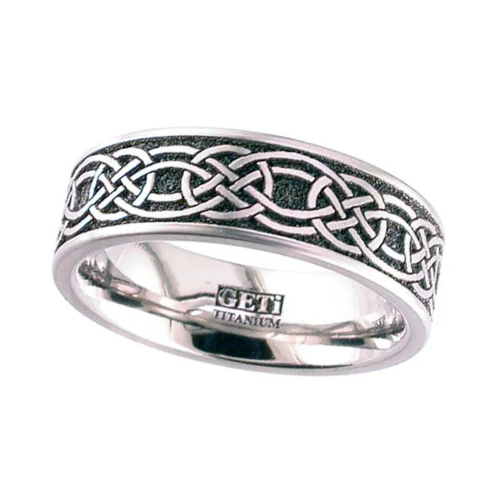 Celtic Titanium Ring - 2226-CLK1