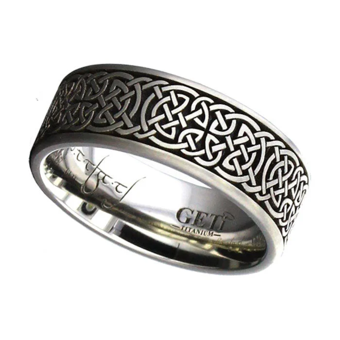 Celtic Titanium Ring - 2226-CLK5