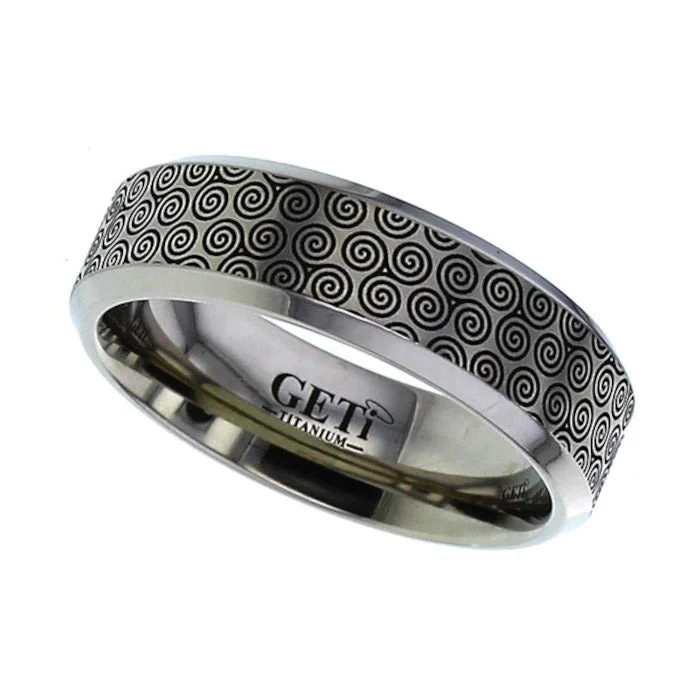 Celtic Titanium Ring - 2226CH-CW4