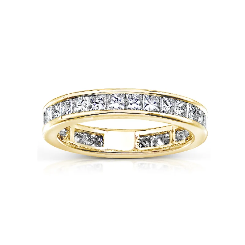 2ct.tw Princess Diamond Channel Eternity