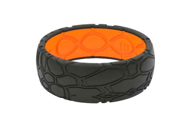 Kryptek 3D Midnight Black & Orange Ring