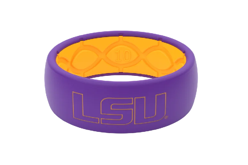 College LSU Outline Ring