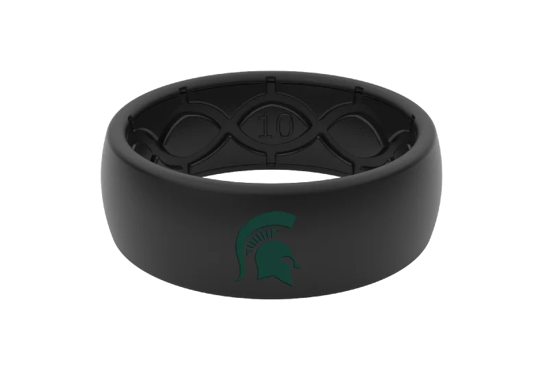 College Michigan State Logo Ring