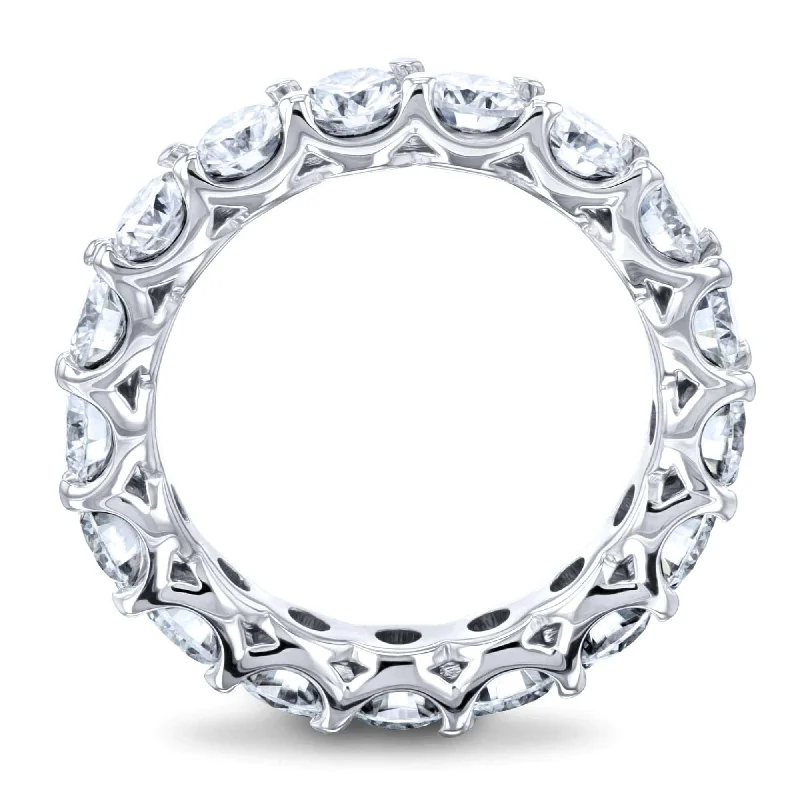 Moissanite Eternity Ring