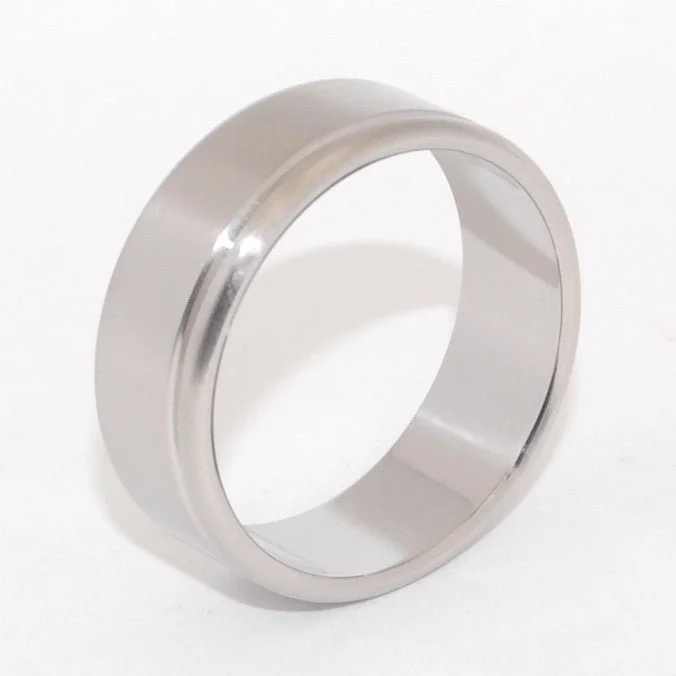 One Love | Men's Titanium Wedding Ring