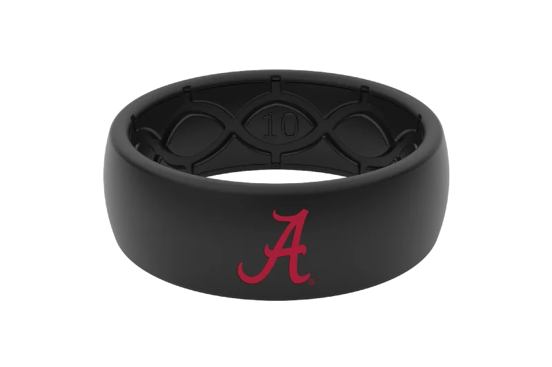 College Alabama Black & Color Ring