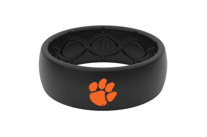 College Clemson Black & Color Ring