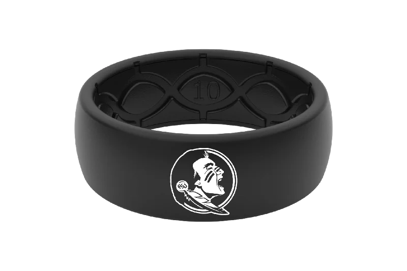 College Florida State Black Ring