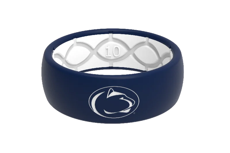 Original College Penn State Blue/White Logo Ring