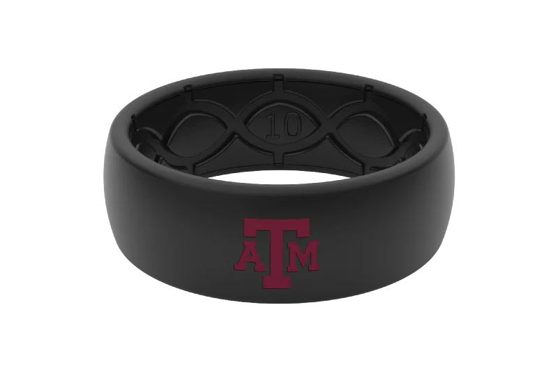 College Texas A&M Black & Color Ring