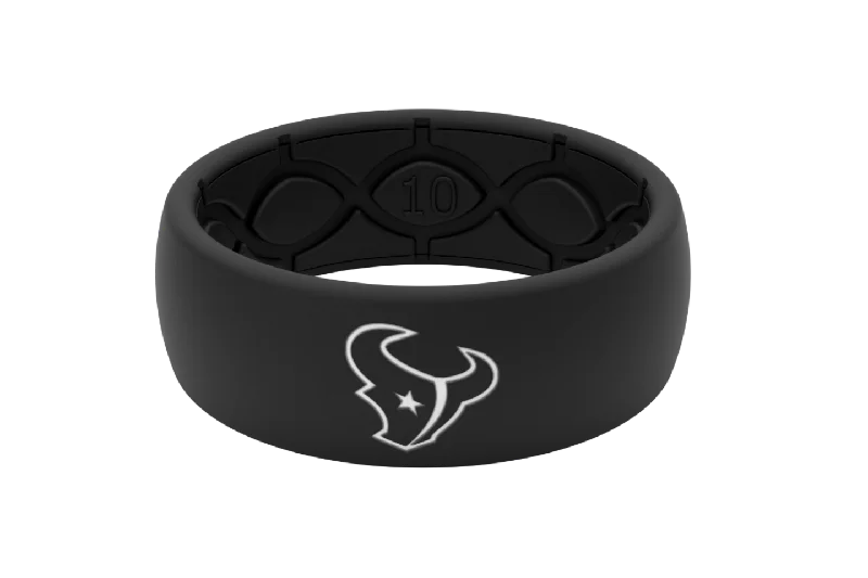 NFL Houston Texans Black Ring