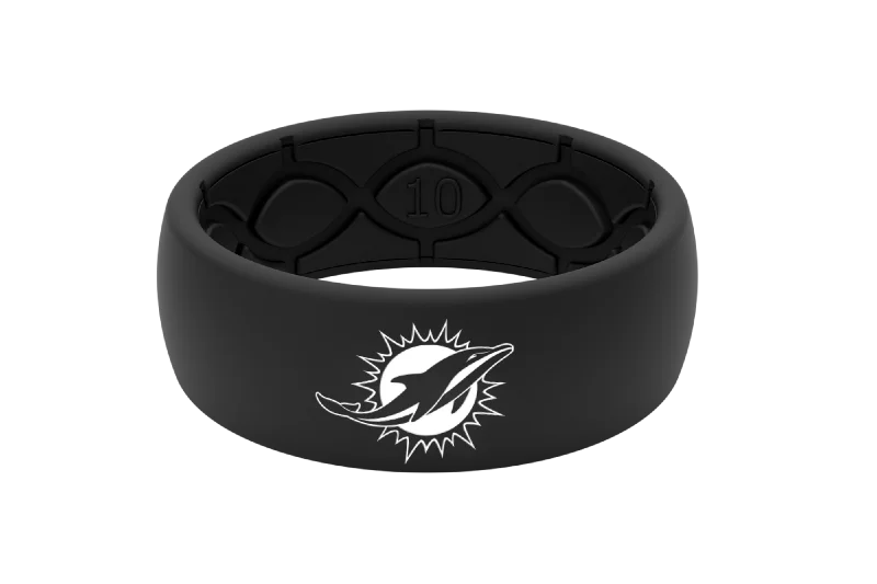 NFL Miami Dolphins Black Ring