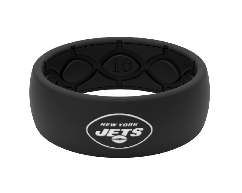 NFL New York Jets Black Ring