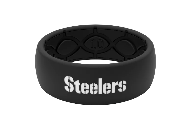 NFL Pittsburgh Steelers Black Ring