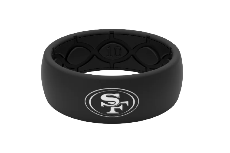 NFL San Francisco 49ers Black Ring