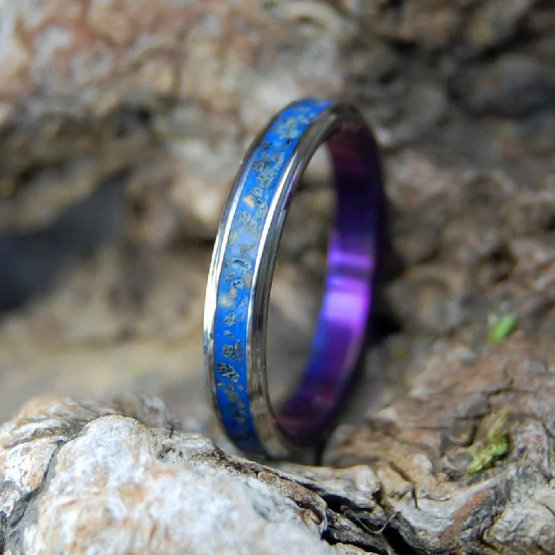 Rio Gallegos Patagonia | Women's Patagonia Stone & Titanium Wedding Ring