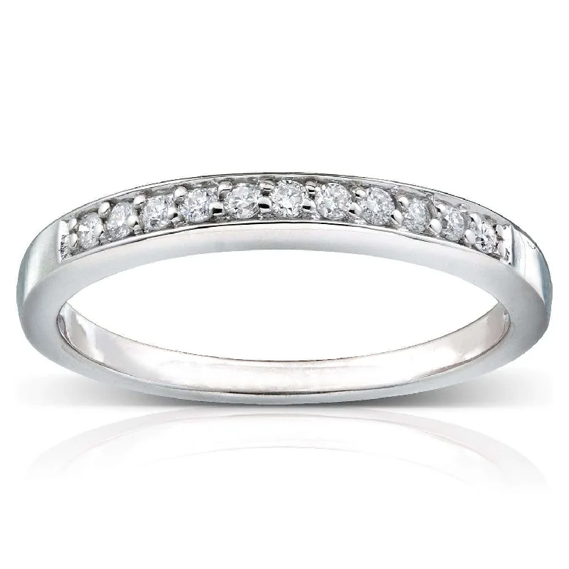 Round-cut Diamond Band 1/10 Carat (ctw) in 14k Gold