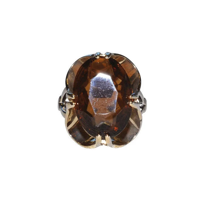 Smokey Quartz Cocktail Ring