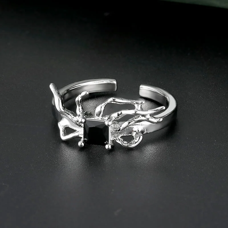 Spider Alloy Open Ring