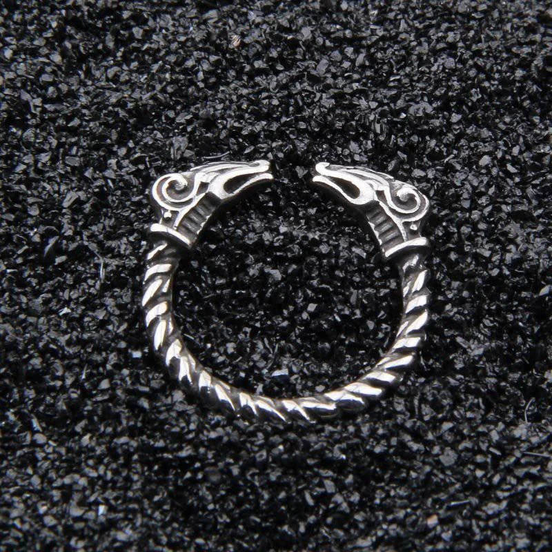 Thor's Goats Ring - Stainless Steel