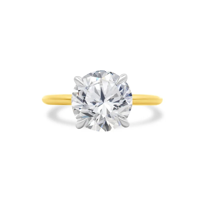 3.10ct Round Diamond Solitaire