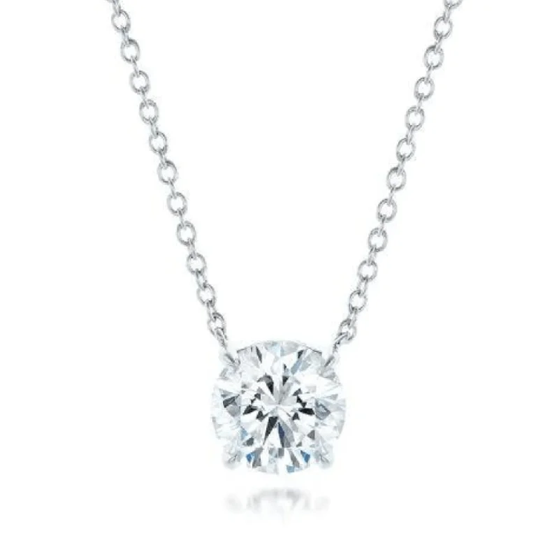 Basket Set Diamond Necklace