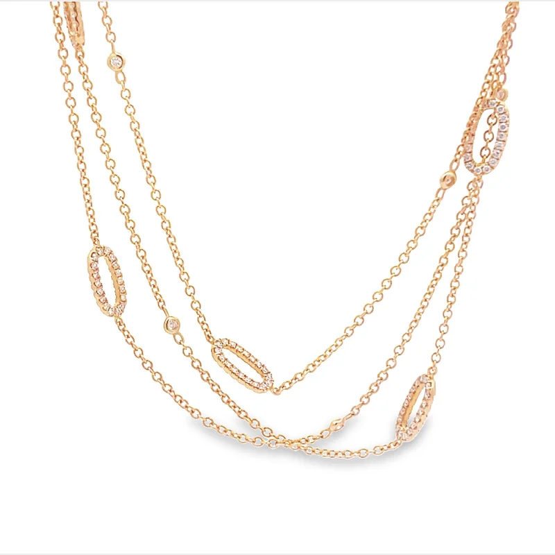 Diamond Chain Fashion Necklace