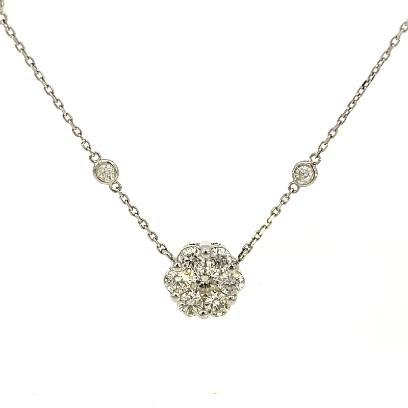 Floret Diamond By The Yard Necklace