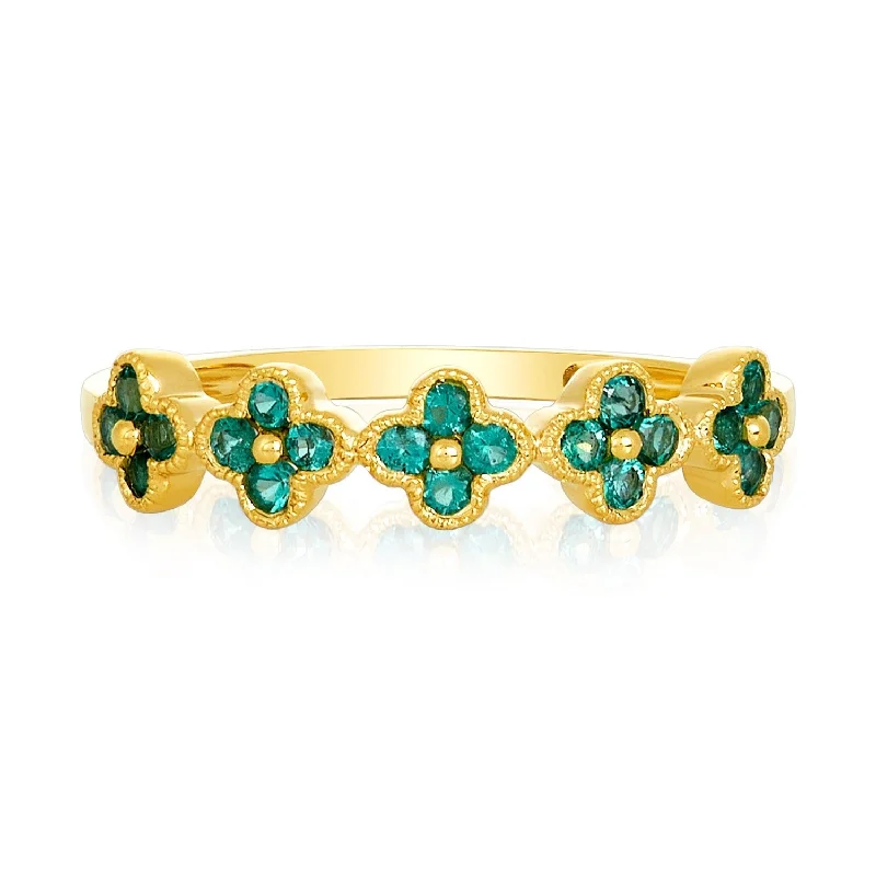 Gemstone Clover Band