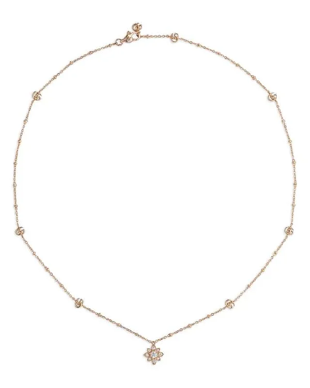 Gucci Flora Diamond Necklace