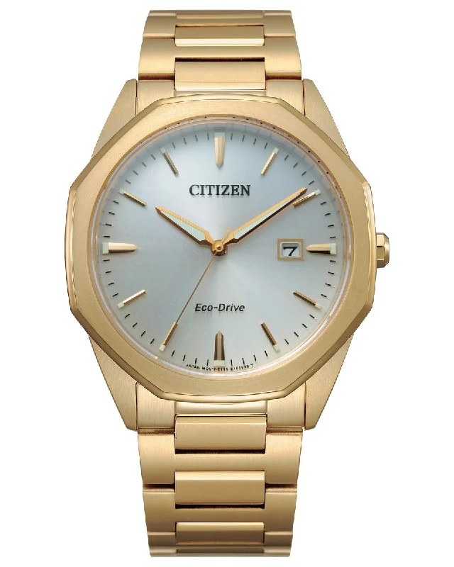 Citizen Goldtone Corso Eco Drive