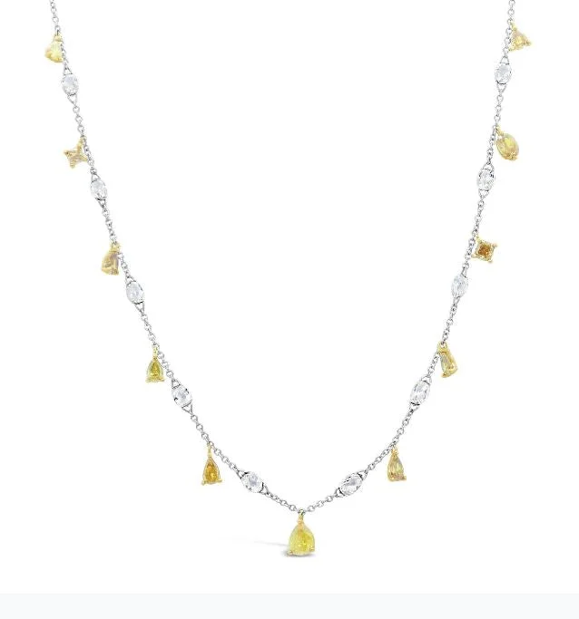 Inbar Fancy Yellow Diamond Chocker