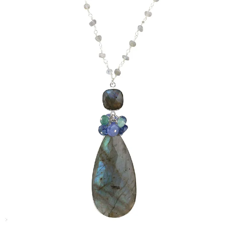 Labradorite Gemstone Pendant