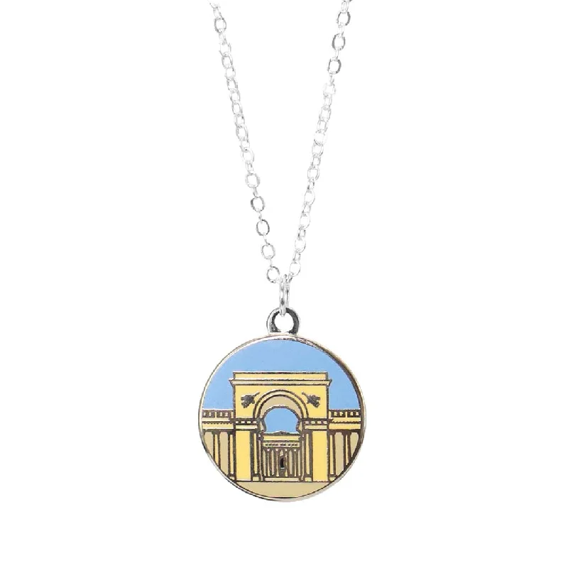 Legion of Honor Architectural  Necklace