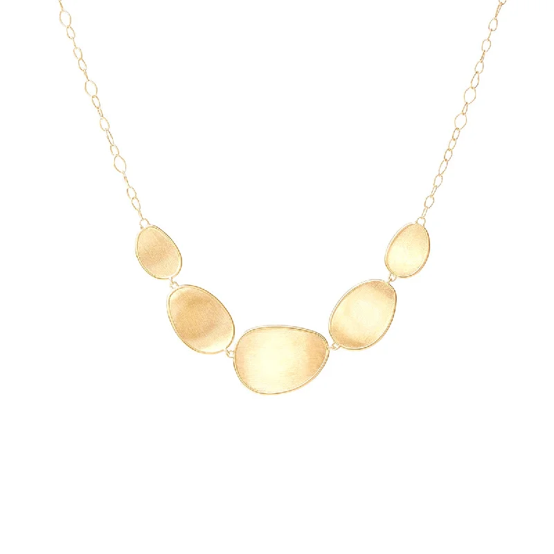 Marco Bicego Lunaria "Halfie" Petal Necklace