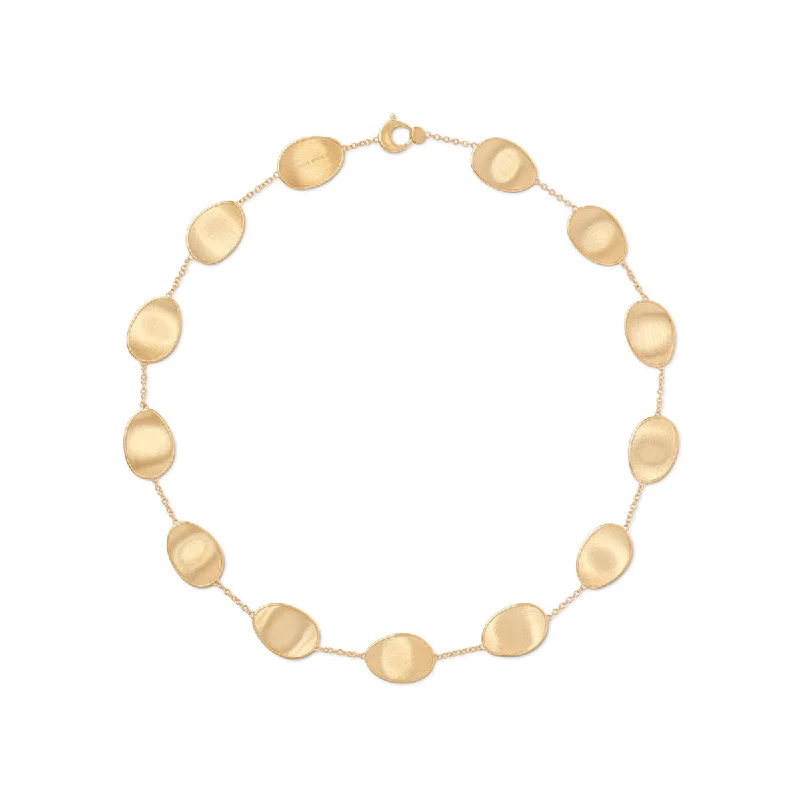 Marco Bicego Lunaria Petal Single Strand Necklace