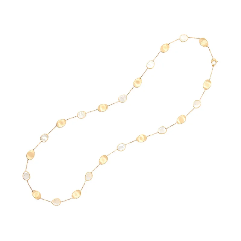 Marco Bicego Lunaria Mother Of Pearl Long Necklace