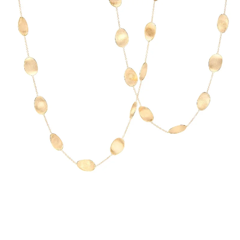 Marco Bicego Lunaria Petal Long Necklace